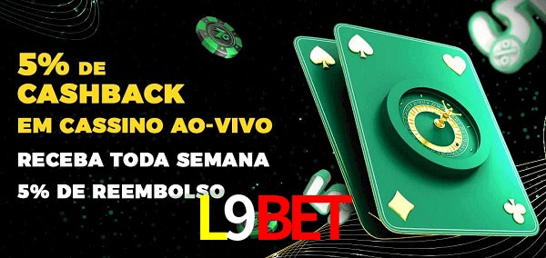 Promoções do cassino ao Vivo L9Bet